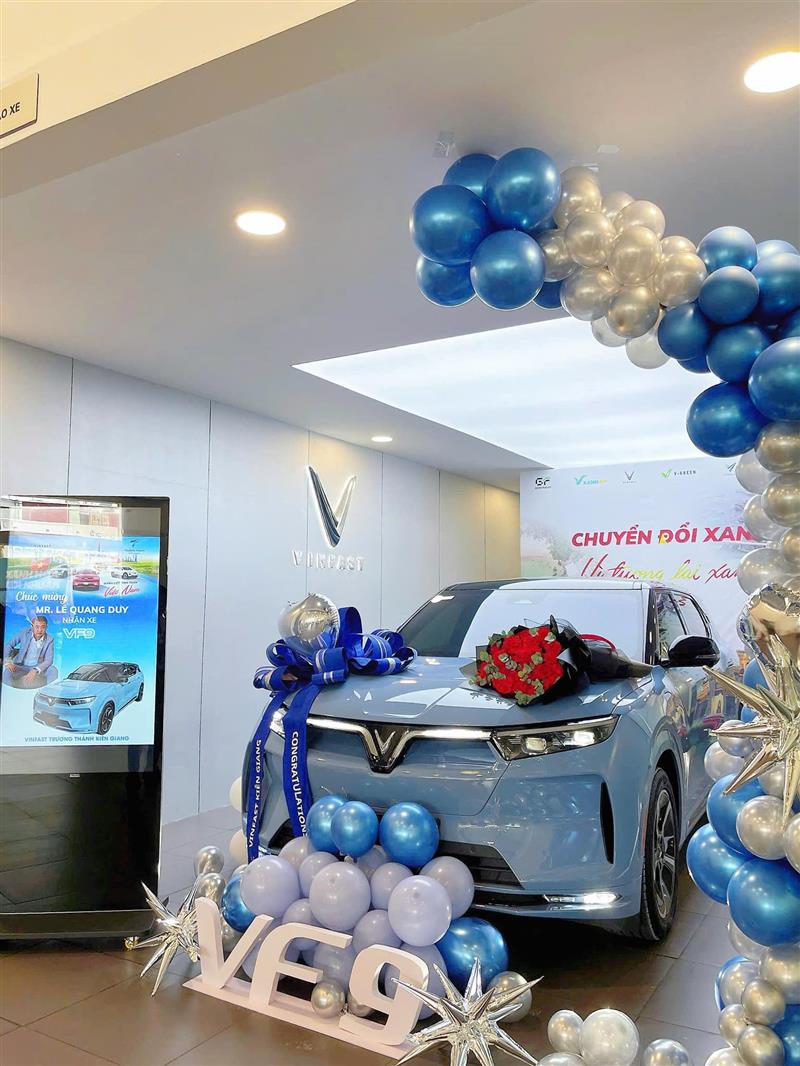 Giao xe cho Quý khách hàng